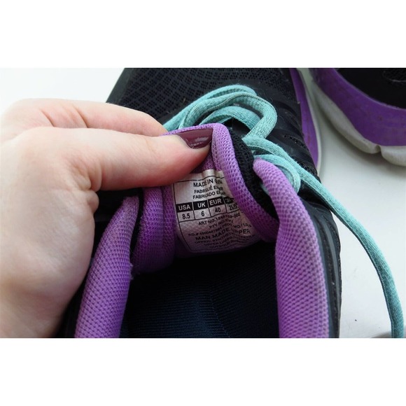 Under armour Women Size 8.5 M Black Running Mesh 1245159002 - Picture 7 of 9